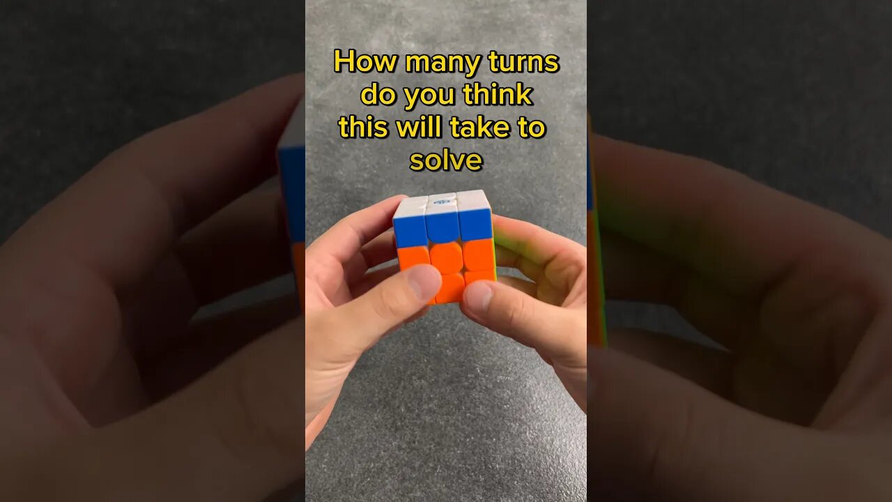 Did you get it right? #cubing #shorts