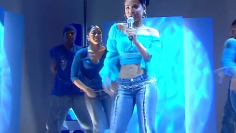 Christina Milian - When U Look At Me (Live at Nickelodeon UK Nlist 2002)