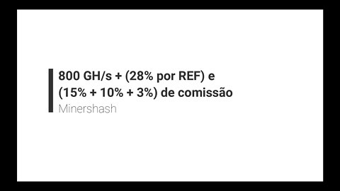 Finalizado - Minershash
