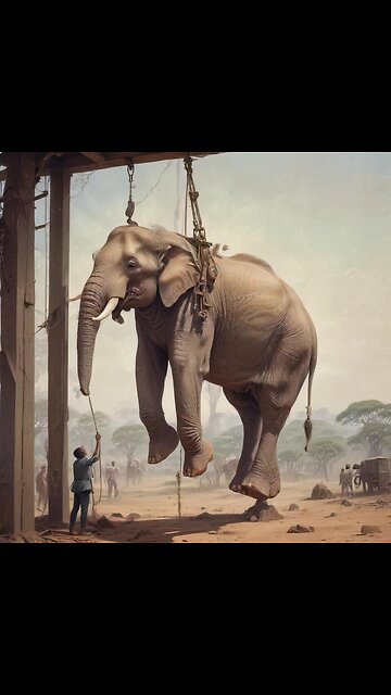 The tragic story of Murderous Mary , a circus elephant that was hanged to death, bizarre but true :(