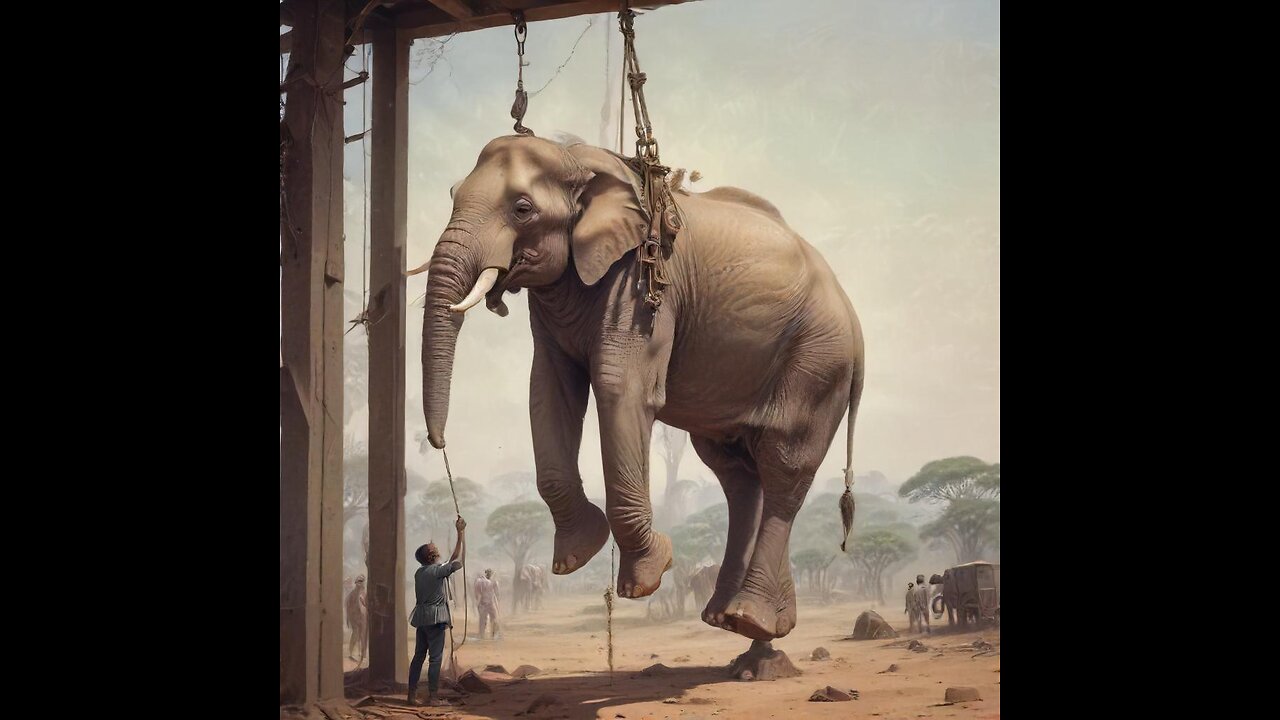 The tragic story of Murderous Mary , a circus elephant that was hanged to death, bizarre but true :(