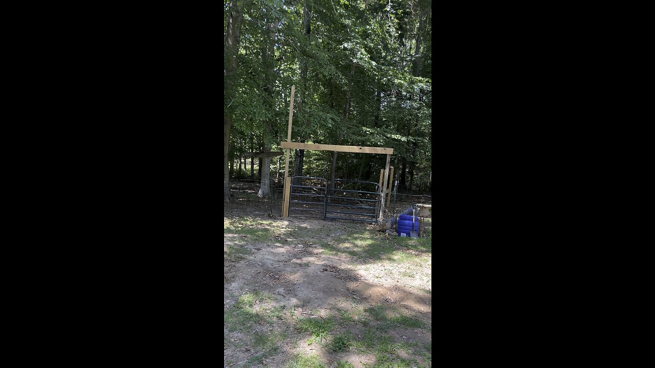 Storm Damage Repaired 🛠️ Chamberlin Family Farms #construction #Gates #farming #homesteading