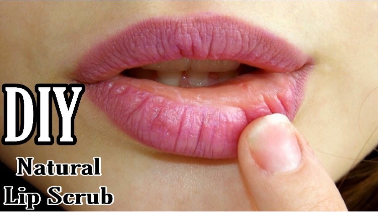 Natural Homemade Lip Scrub Make your lips soft & smooth | [EP-25]