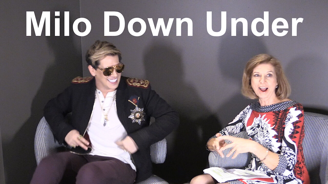 Milo Yiannopoulos Down Under with Bettina Arndt