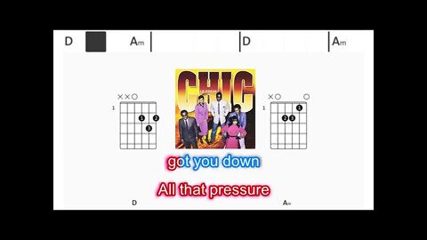 Chic - Le freak - (Chords & Lyrics like a Karaoke)