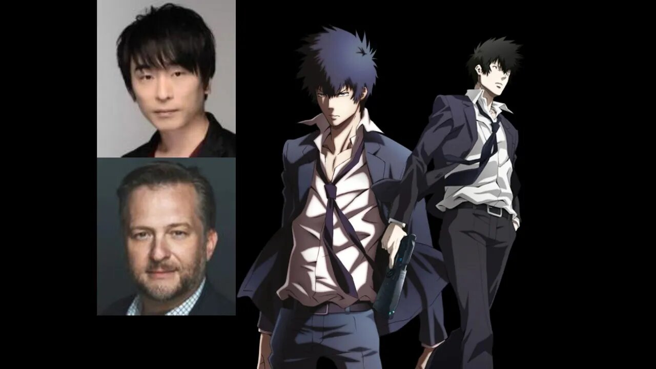 Anime Voice Comparison- Shinya Kogami (Psycho-Pass)