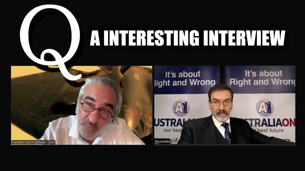 Q - A Interesting Interview | Pascal Najadi and LTC Riccardo Bosi