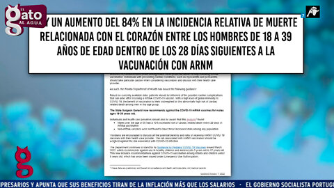 Florida advierte sobre problemas de corazón en hombres vacunados