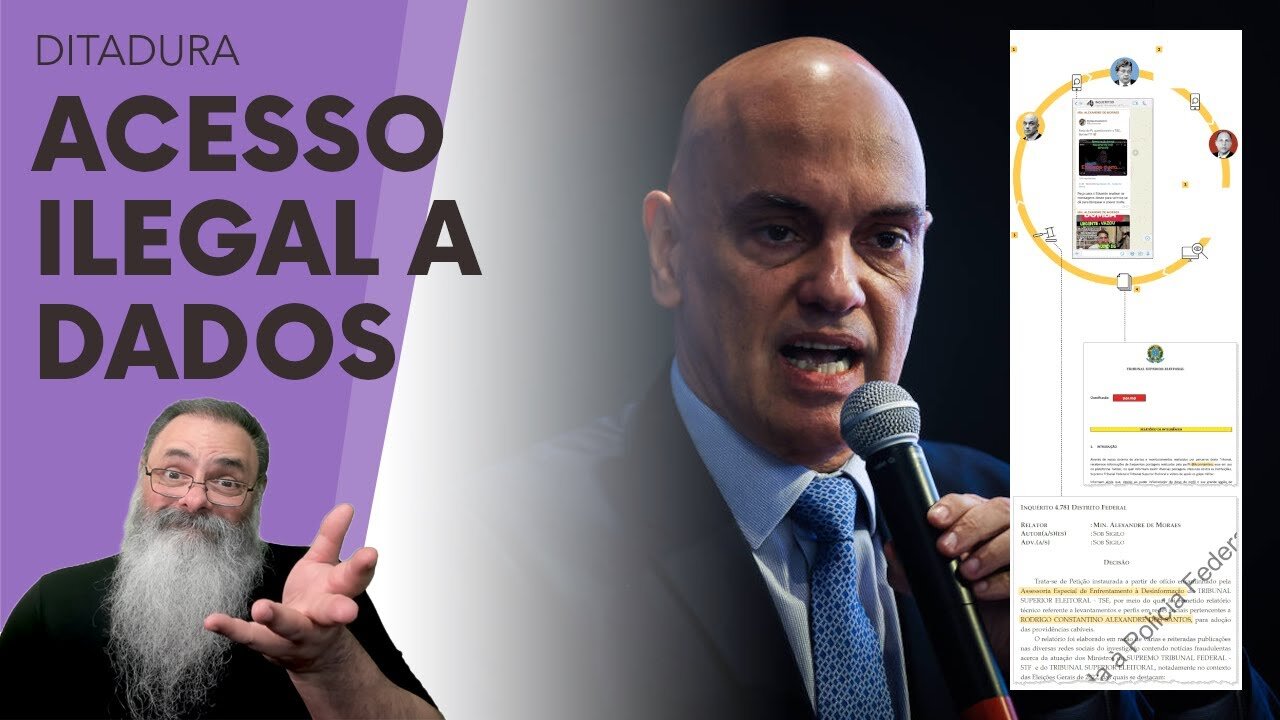 GABINETE do XANDÃO acessava ILEGALMENTE DADOS SIGILOSOS da POLÍCIA de SP para PERSEGUIR PESSOAS