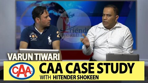 CAA Case Study | Varun Tiwari with Hitender Shokeen