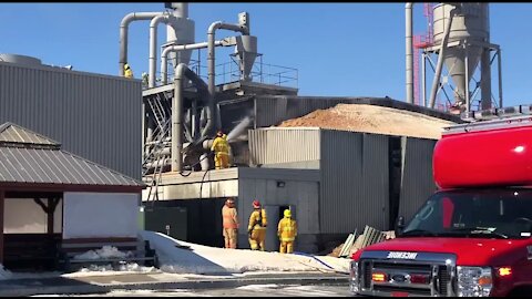 Une explosion a causé l'incendie à l'usine Matra de St-Martin 2