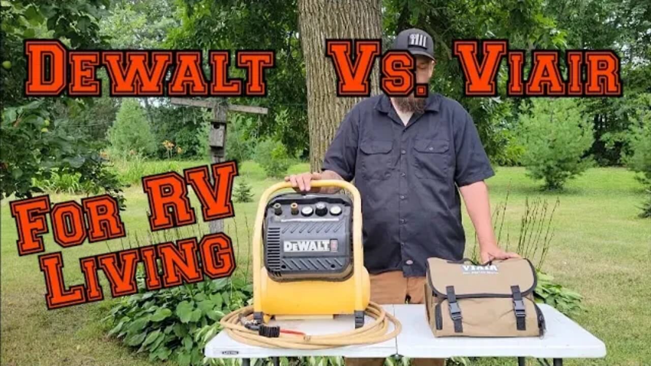 Dewalt vs Viair Portable Air Compressor for RV Living