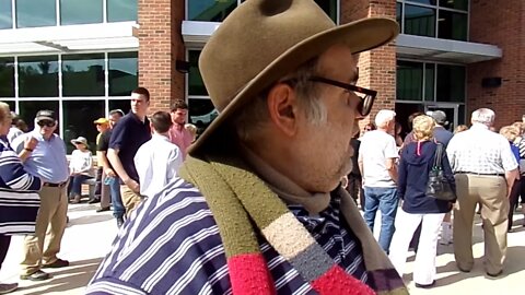 the Hot Dog Line Rick Perry at Nashua Community College 6 7 2015