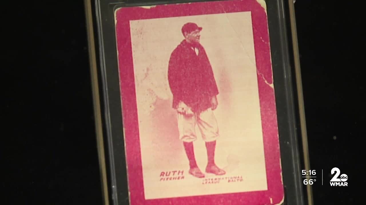 Babe Ruth's 1914 rookie card to be displayed in new exhibit at The Babe Ruth Birthplace and Museum