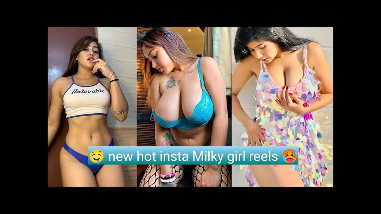 In this video, I’ll show you 🥵 new hot insta Milky 🍼 girl reels 🤤 | hot reels 🥵 reels. Enjoy!