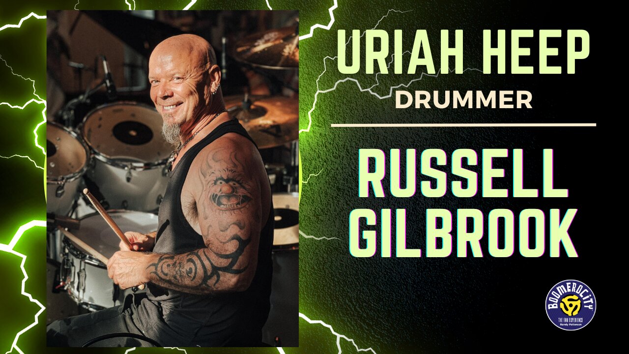 Uriah Heep Drummer Russell Gilbrook Talks About Color and Chaos - 424