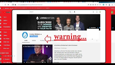 WARNING ABOUT RAY COMFORT CLAIMING THESE PEOPLE ARE CHRISTIANS GOING TO HEAVEN - LIVING WATERS