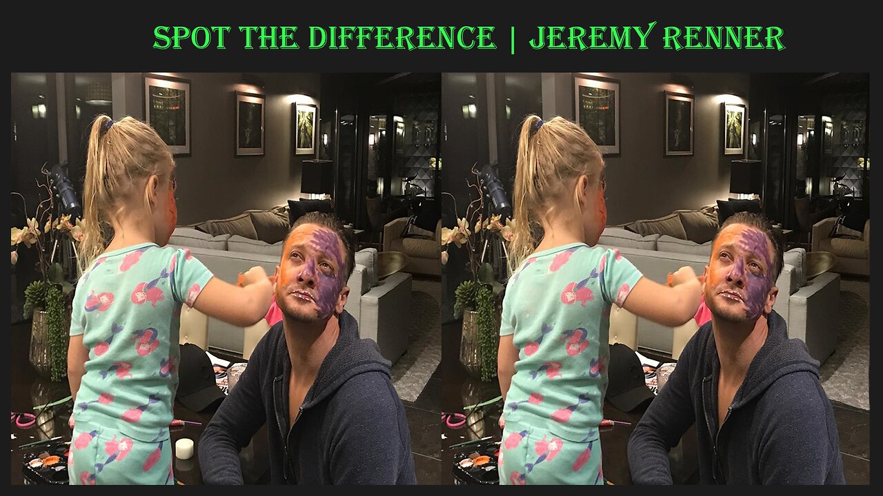 Spot the difference | Jeremy Renner