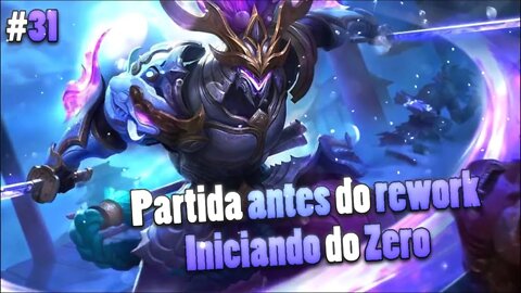 Jogando com ele ANTES do REWORK #31 • Iniciando do Zero | Mobile Legends