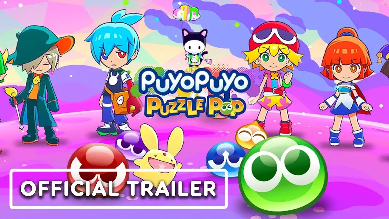 Puyo Puyo Puzzle Pop - Official Announce Trailer