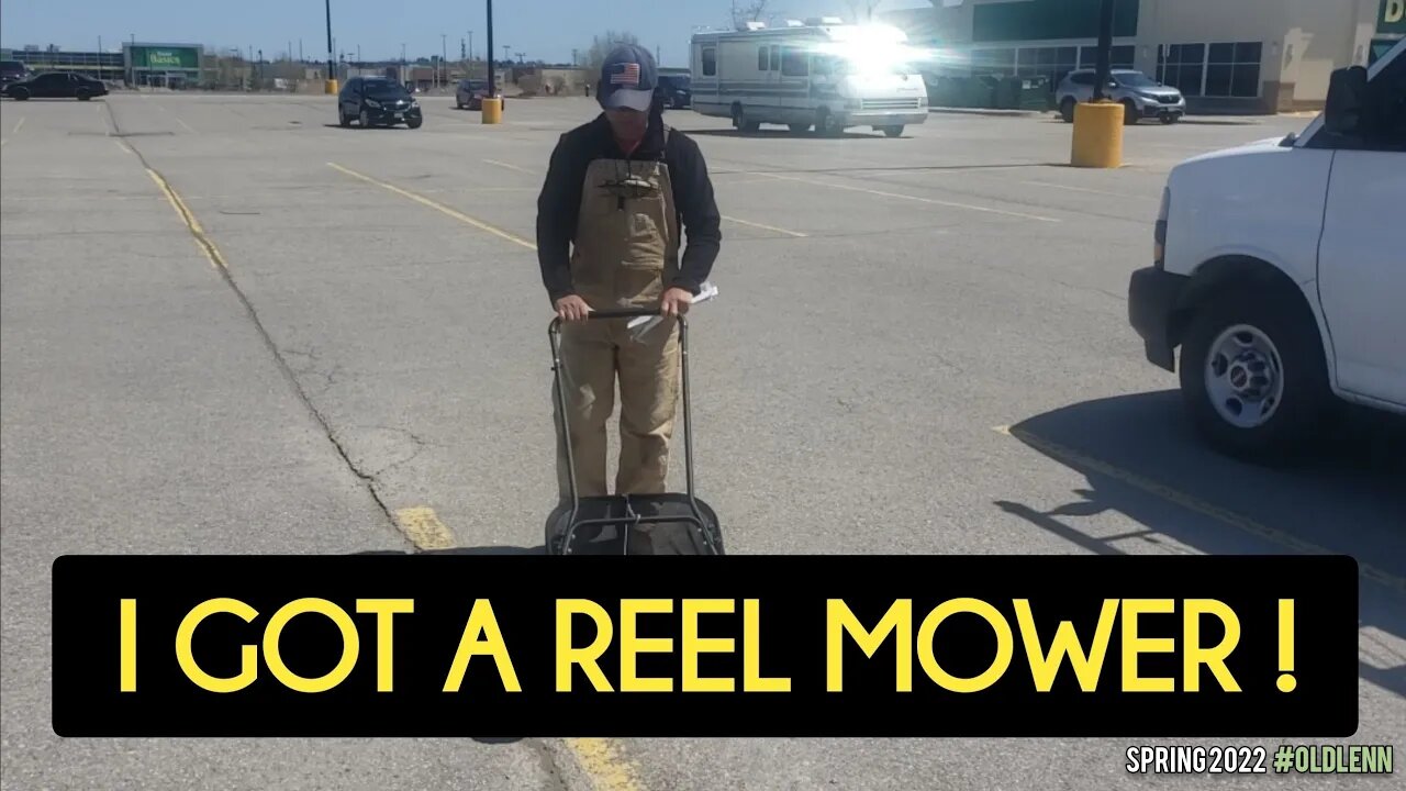 I GOT A REEL MOWER !