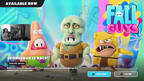 Careful SpongeBob | Fall Guys