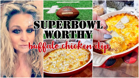 SuperBowl Worthy Buffalo Chicken Dip