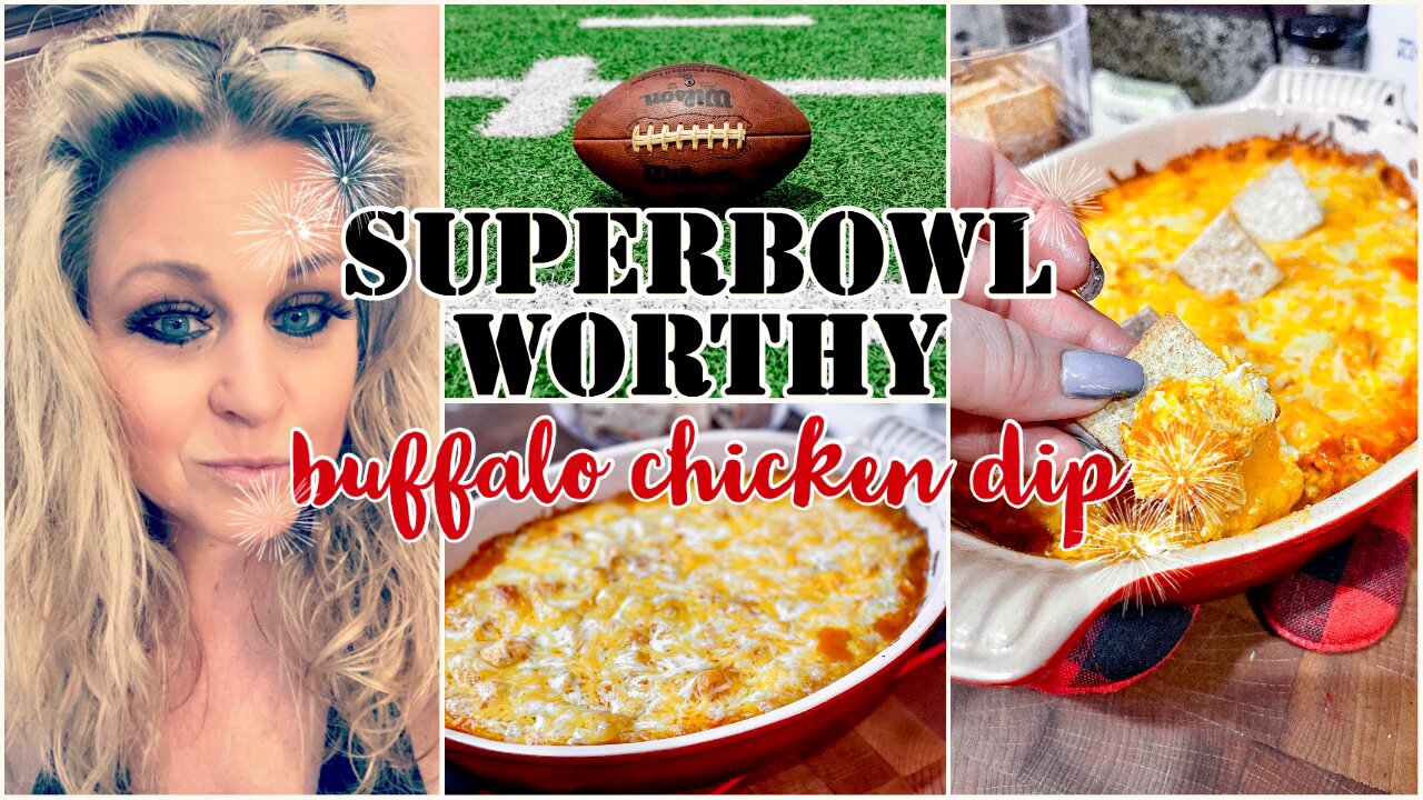 SuperBowl Worthy Buffalo Chicken Dip