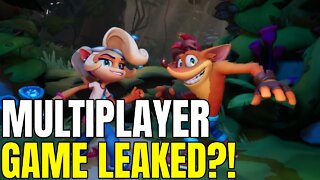NEW Crash Bandicoot Multiplayer Game LEAKED?! - May See It Next Week