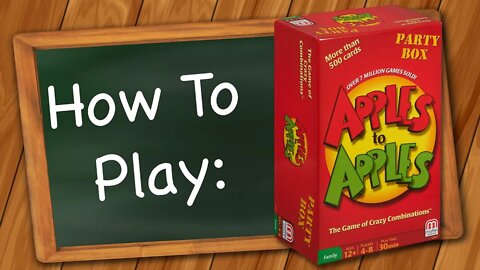 How to Play Apples to Apples