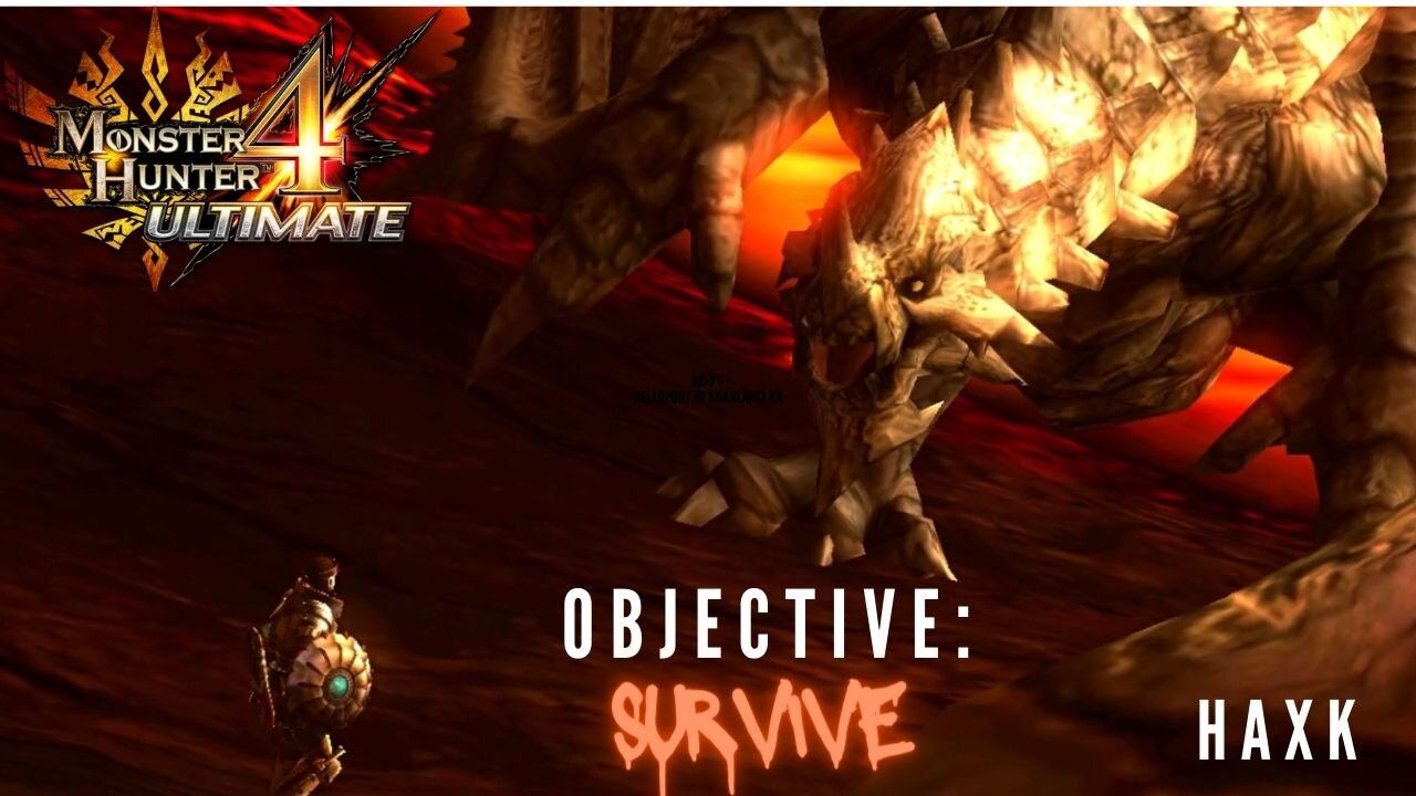 Surviving A Gravidios. MH4U,(No commentary)