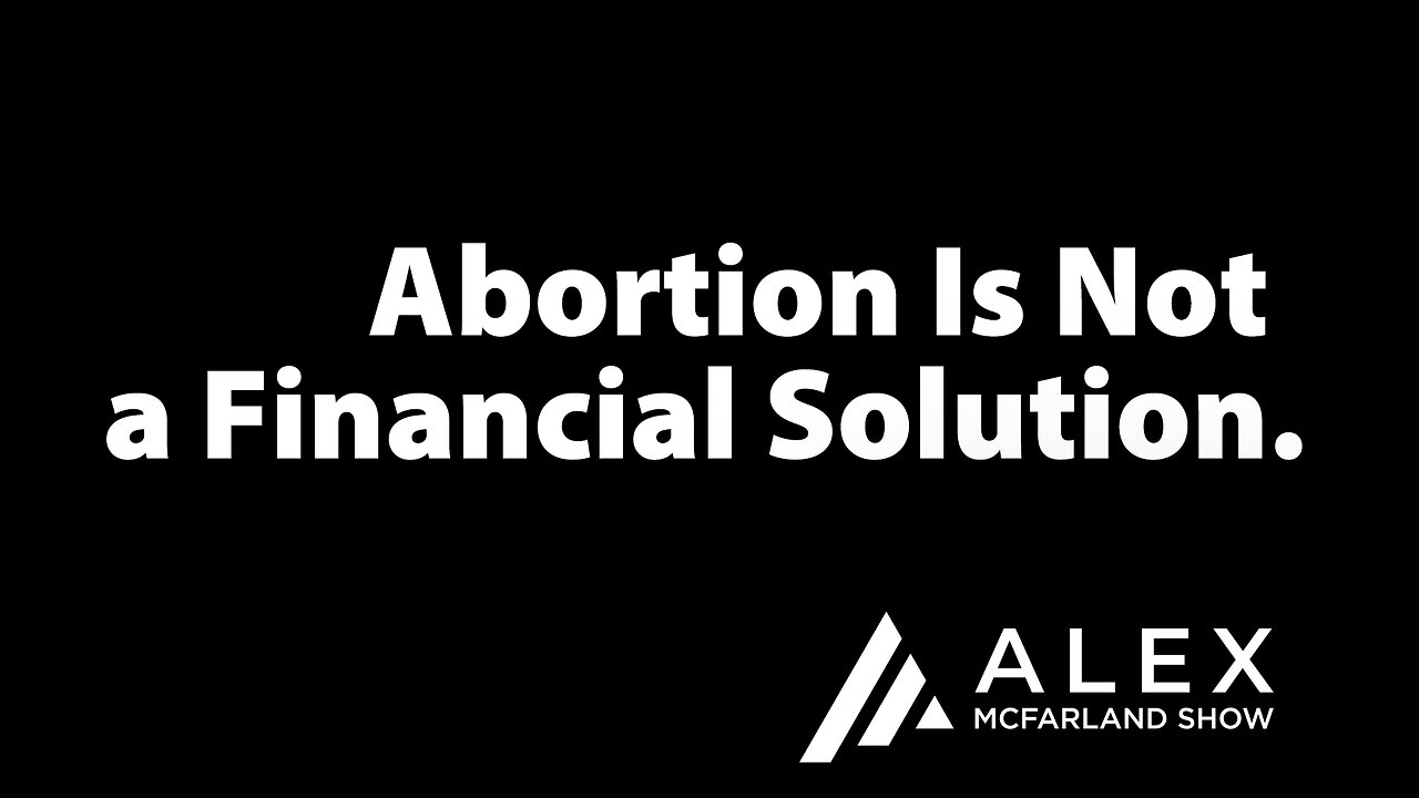 Abortion Is Not a Financial Solution: AMS Webcast 706