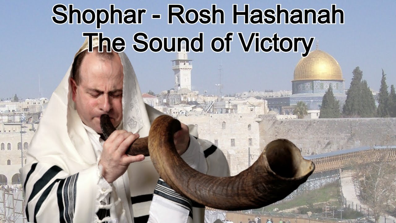 Shophar - Rosh Hashanah The Sound of Victory w/relaxing Background - Call To Holy Prayer