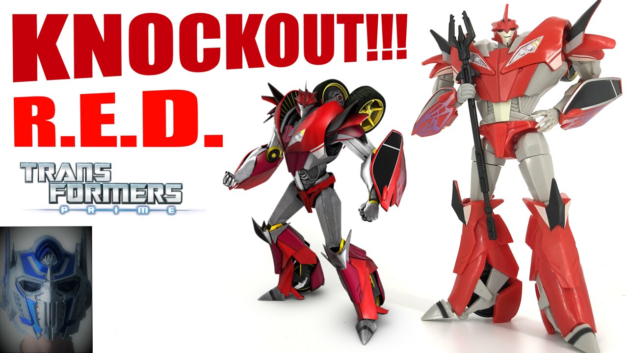 Transformers R.E.D. - Knockout Rview