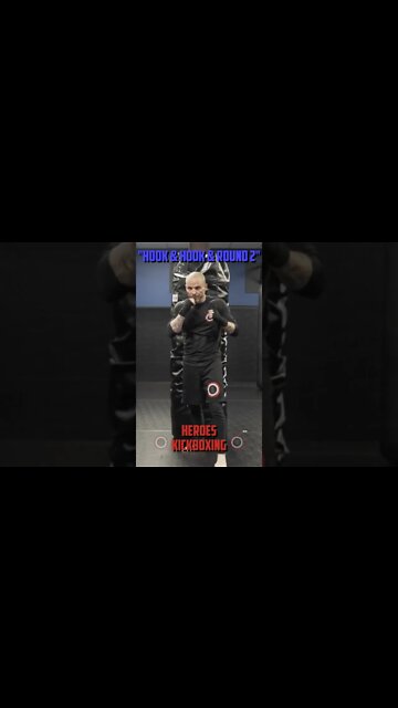 Heroes Training Center | Kickboxing & MMA "How To Throw A Hook & Hook & Round 2" | #Shorts