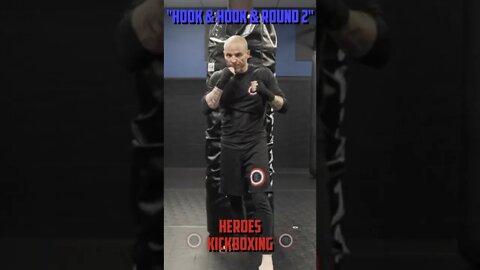 Heroes Training Center | Kickboxing & MMA "How To Throw A Hook & Hook & Round 2" | #Shorts