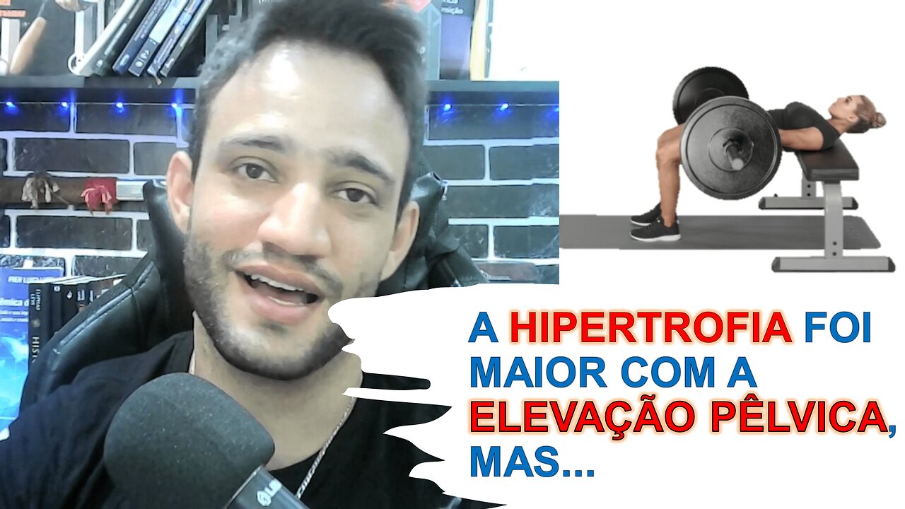 Novo estudo sobre elevação pélvica e hipertrofia do glúteo - Alves TV