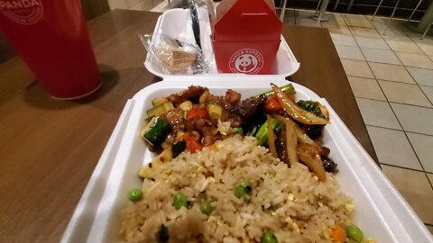 MEAL OF THE DAY PANDA EXPRESS 🐼 LAS VEGAS NEVADA