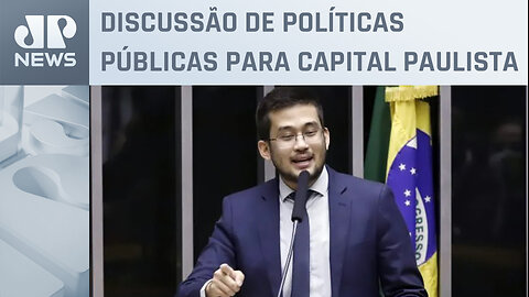 Pré-candidatura de Kim Kataguiri à Prefeitura de SP é impulsionada em evento do União Brasil