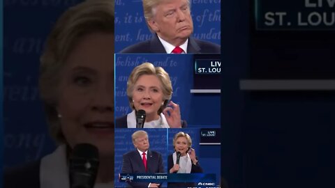 What Hillary Weaponized To Attack Trump During President Debate, RUSSIA #Shorts