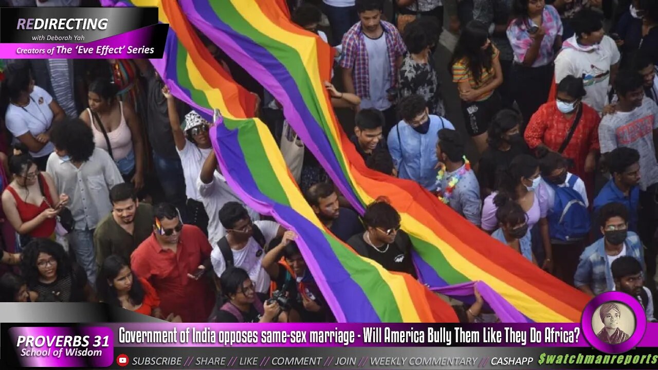 Government of India opposes same-sex marriage - Will America Bully Them Like They Do Africa?