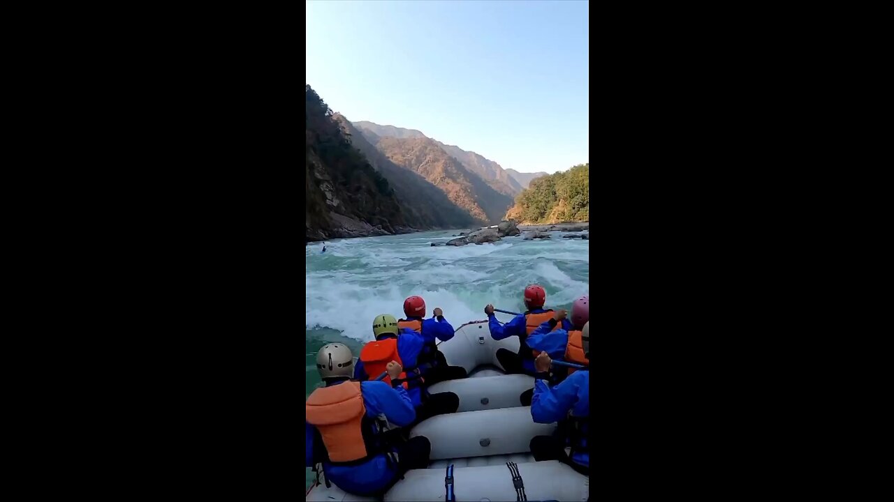 River rafting 😍⚡️🌿