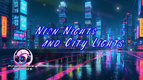 Neon Nights and City Lights | ♬ Sparkling Joyride