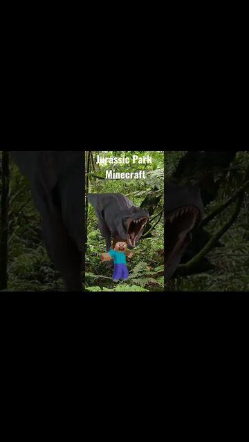 Jurassic World Dominion Minecraft Dance #minecraft #minecraftshorts #jurassicpark