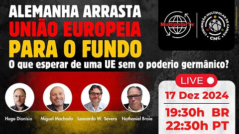 ALEMANHA ARRASTA UNIÃO EUROPEIA PARA O FUNDO