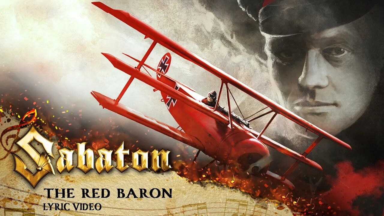 Sabaton - The Red Baron (Official Lyric Video)