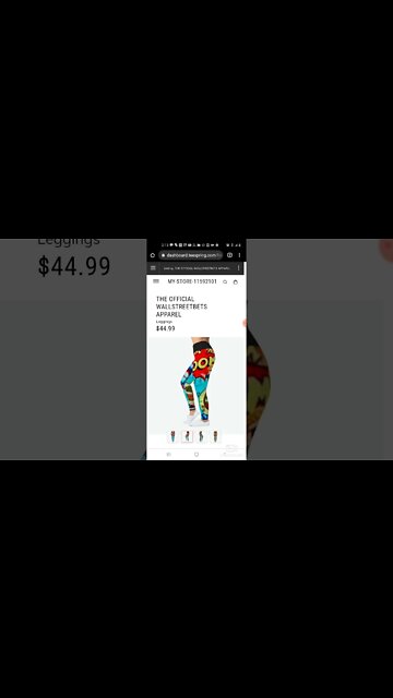 🚨WALLSTREETBETS LADY LEGGINGS 👩