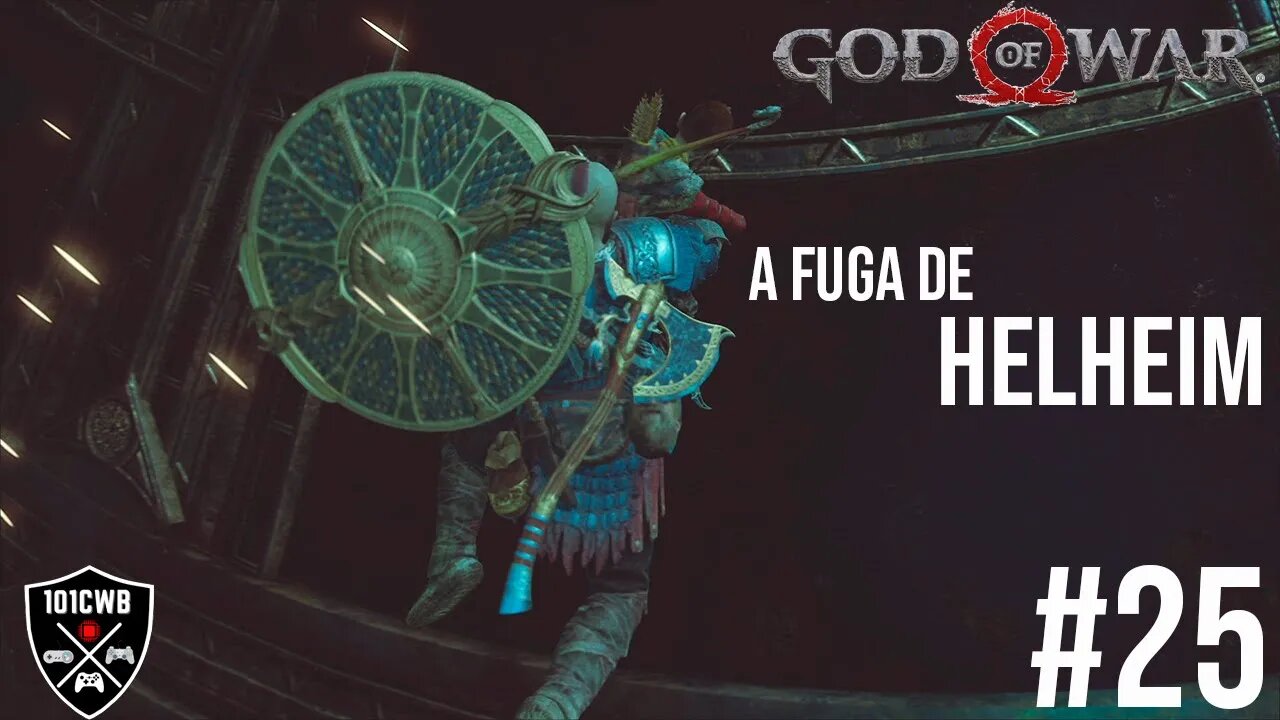 God of War #25 A FUGA de HELHEIM - PS4 Pro 1440p 60fps - Gameplay Completo #godofwar #ps4pro