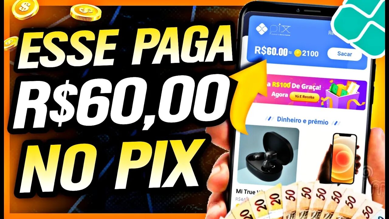 [SAQUE RÁPIDO] Aplicativo para Ganhar Dinheiro de Verdade PIX com Tarefas ✅ App que Paga via Pix