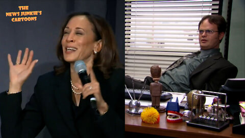 VP Kamala: "I love Venn diagrams, so I just do! Whenever you're dealing with conflict, pull out a Venn diagram, right? You know, the three circles."